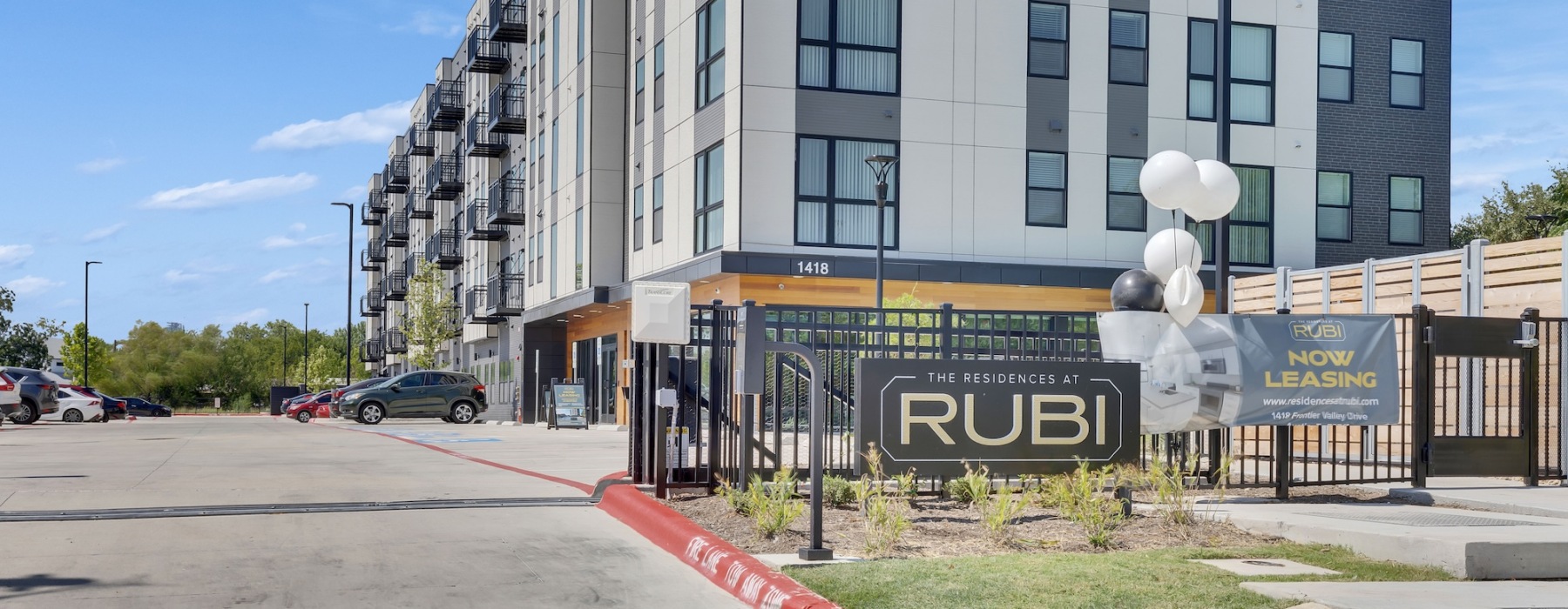 a large white building